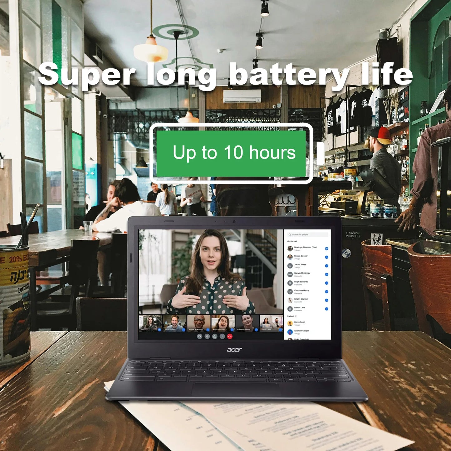 Chromebook Laptop, 11.6'' , Intel UHD Graphics, 10 Hours Battery Life