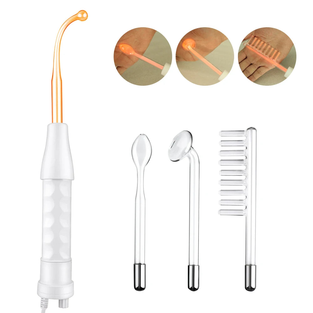 High Frequency Electrode Electrotherapy Device Anti Acne
