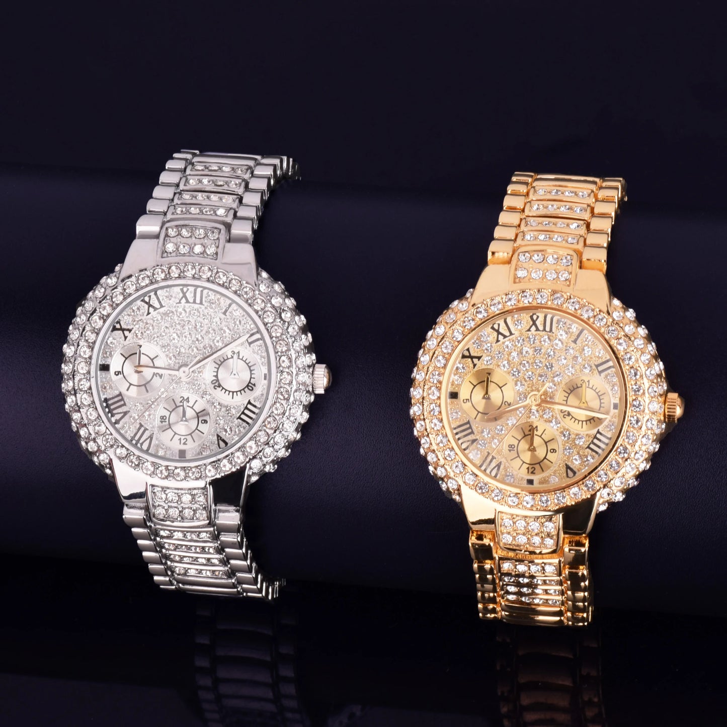 Hip Hop Men's Women Watch Small Dial Military