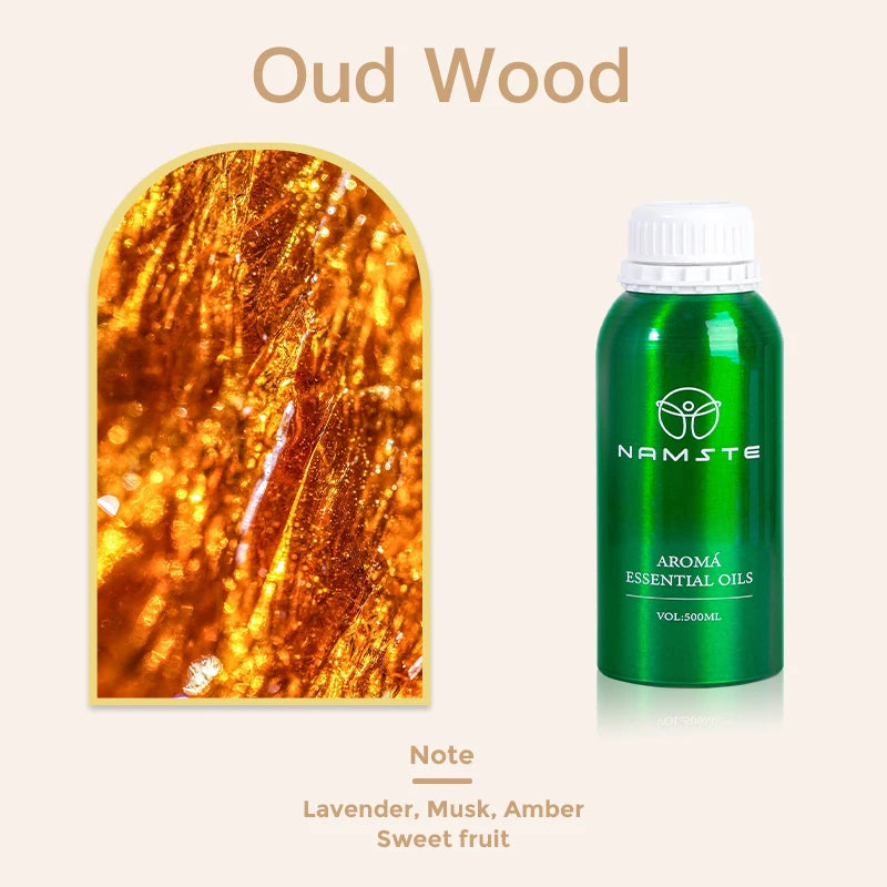 two pieces 500 ML wooden type essential oils home Fragrance