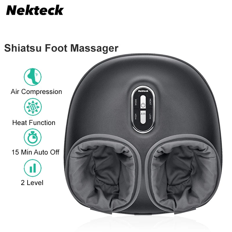 Foot Massager Electric Machine Air Compression Heating