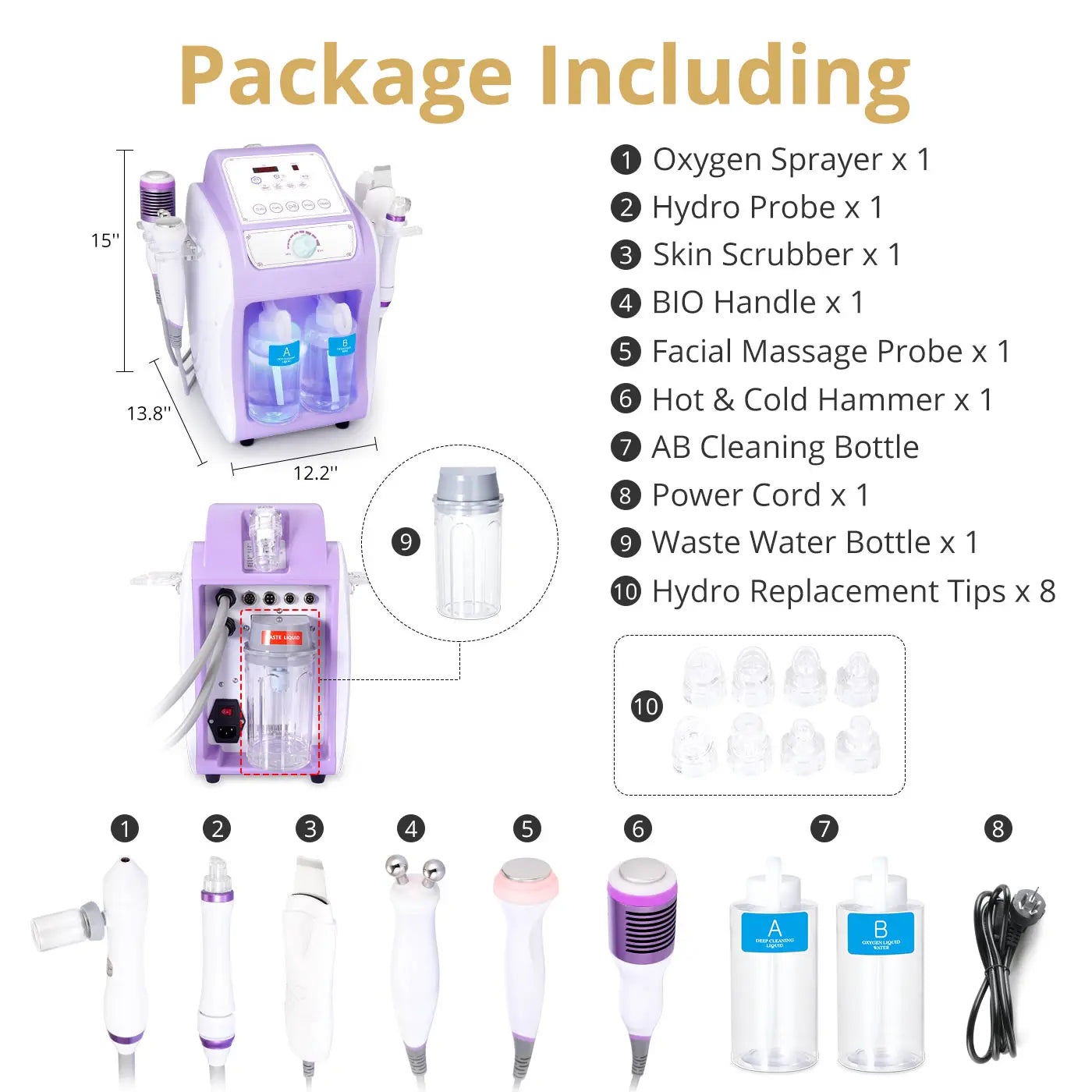 Hydro Blackhead Removal Skin Scrubber Facial Clean Machine