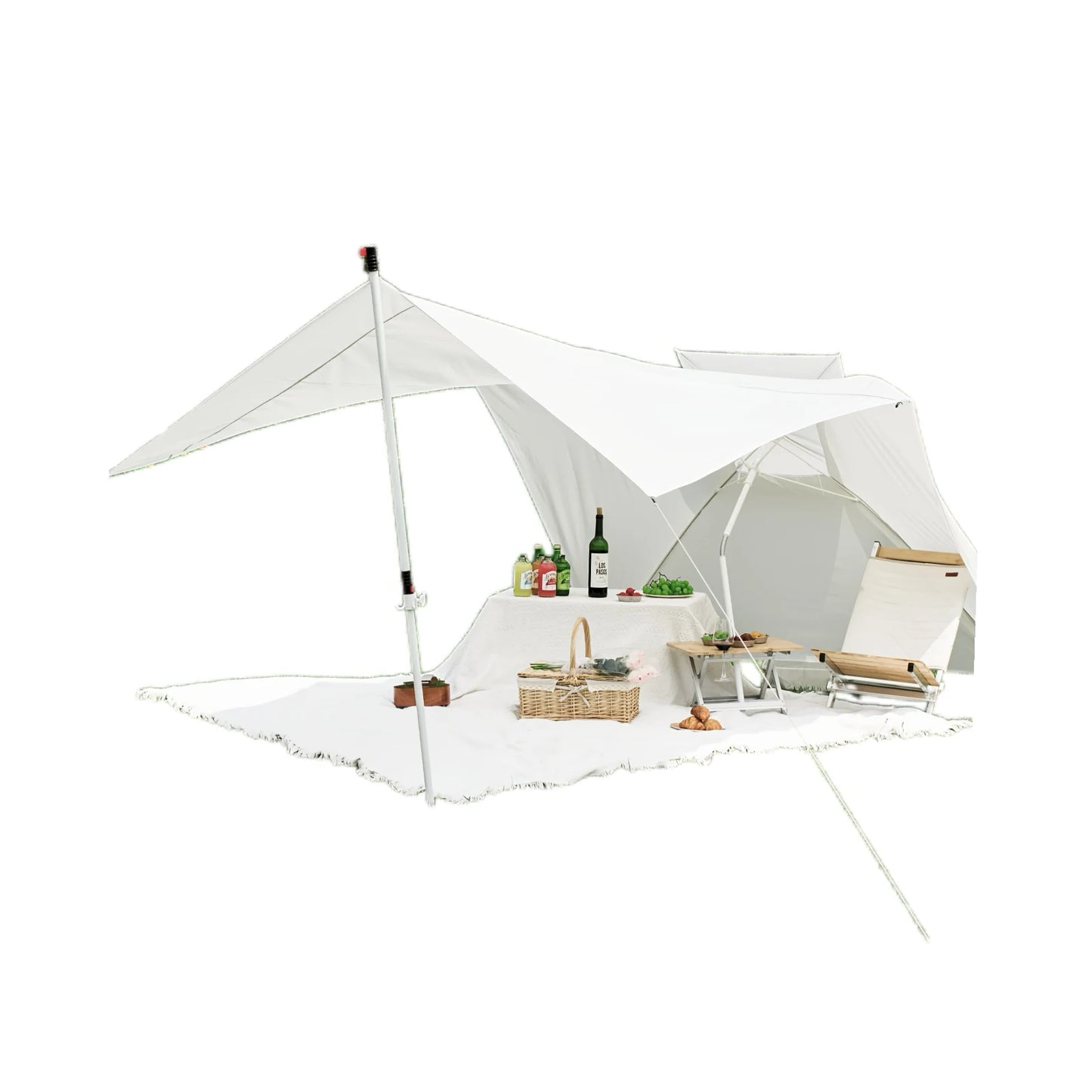Beach Umbrella Tent, Camping Sun Shelter,