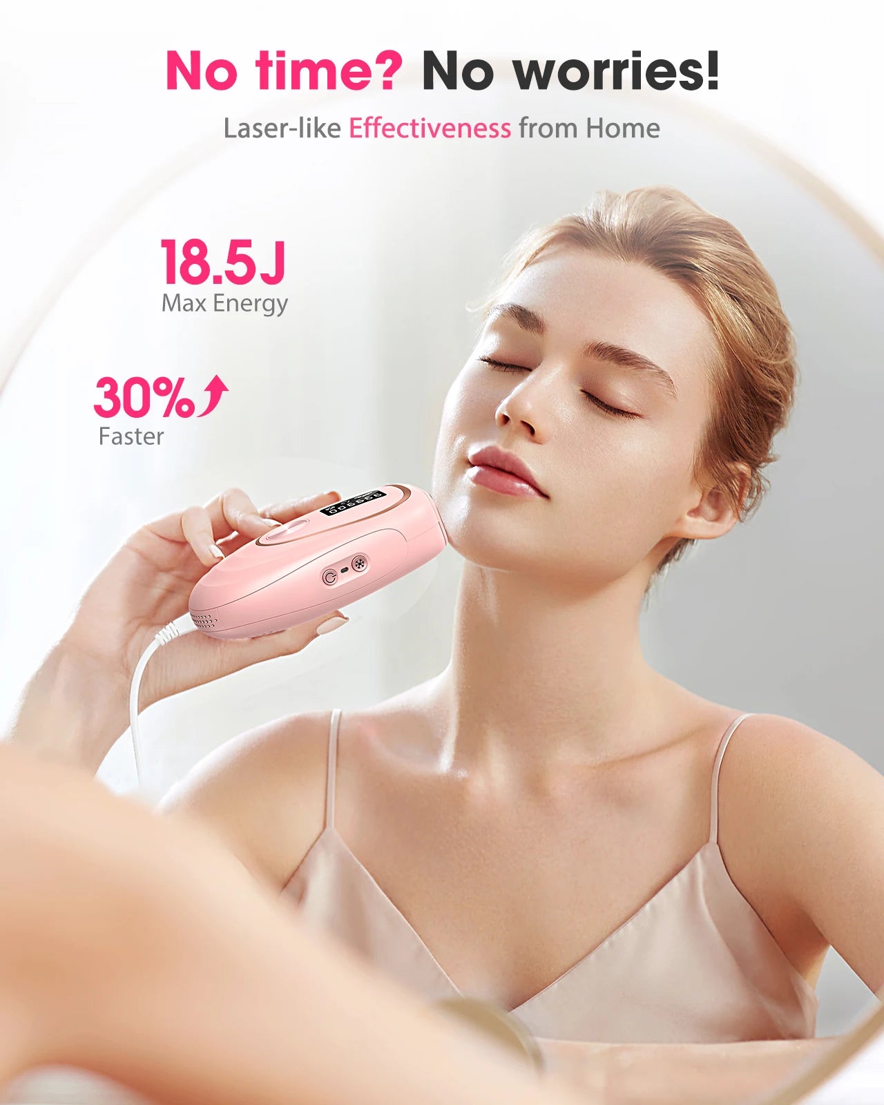 Painless Laser Epilator Women Shaver Permanent Hair Removal