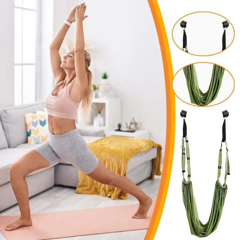 Yoga Strap Pull Rope Female Gym Belt Stretch