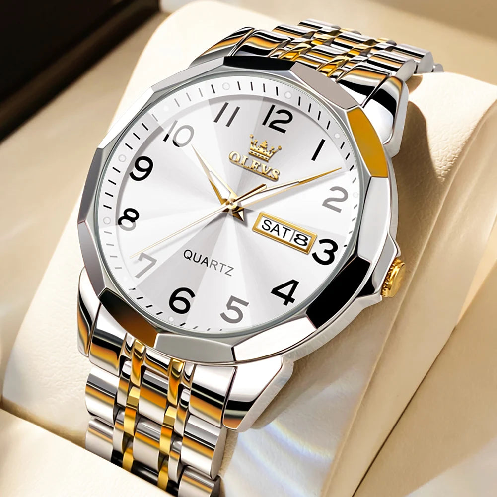 Men's Watches Causal Fashion Original Quartz Watch f