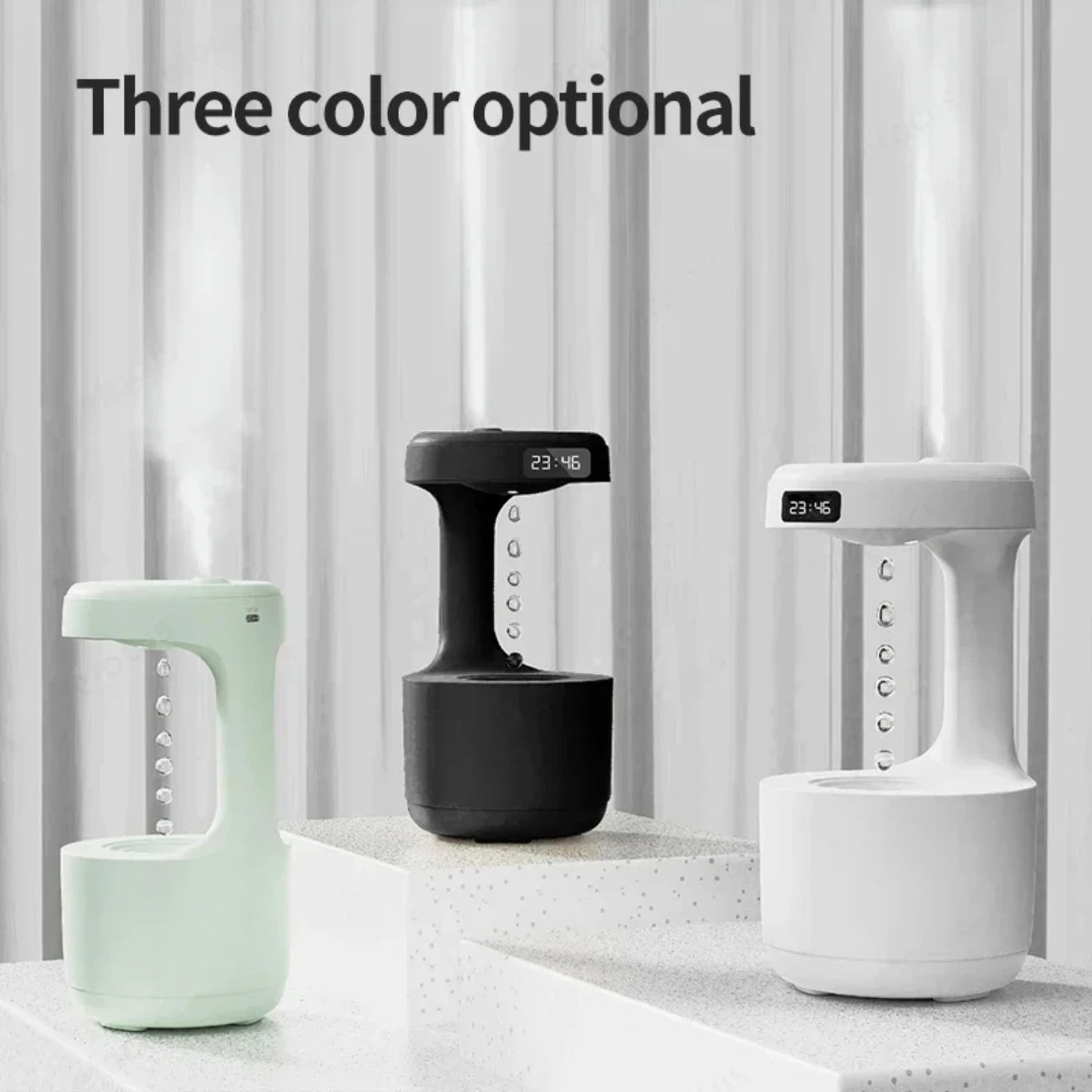Anti-gravity Air Humidifier Water Drop Perfume