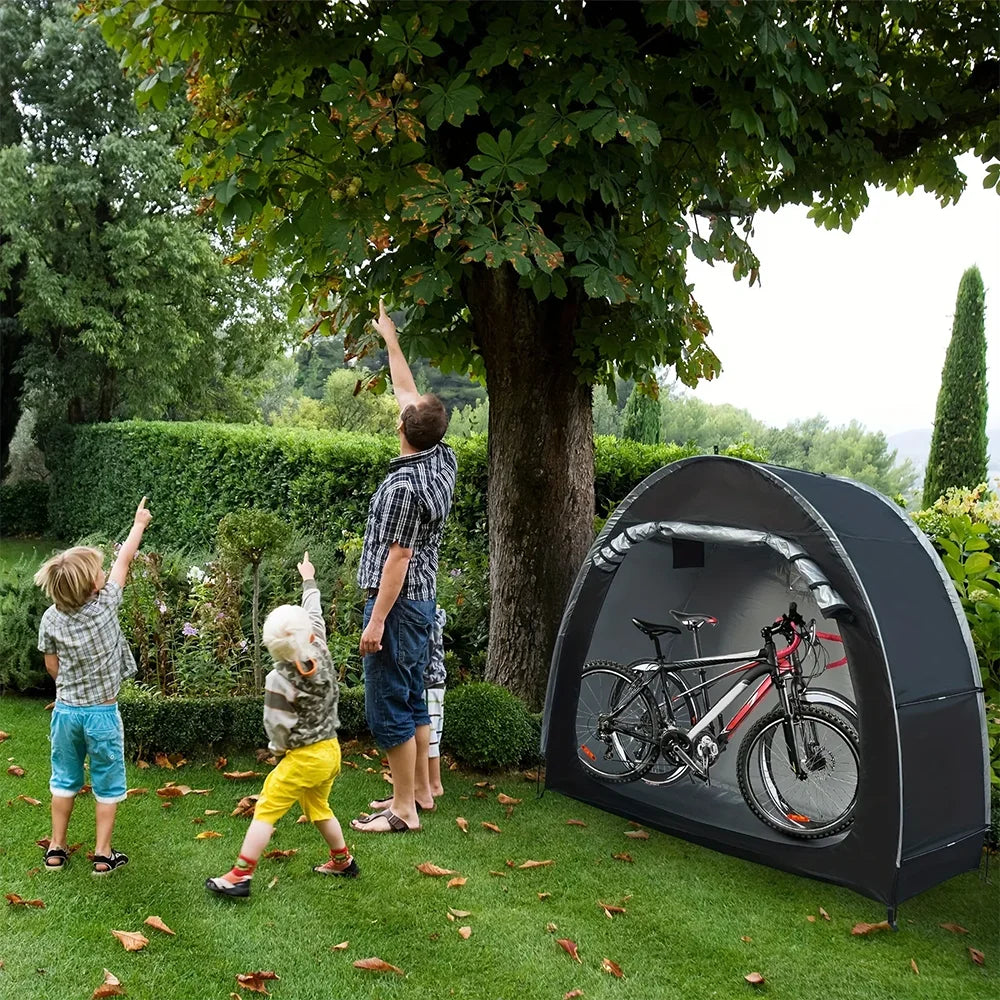 Outdoor Storage Bicycle Shelds Large Space Foldable