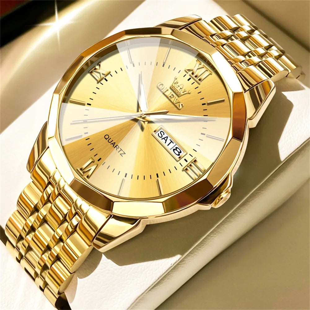 Men's Watches Causal Fashion Original Quartz Watch f