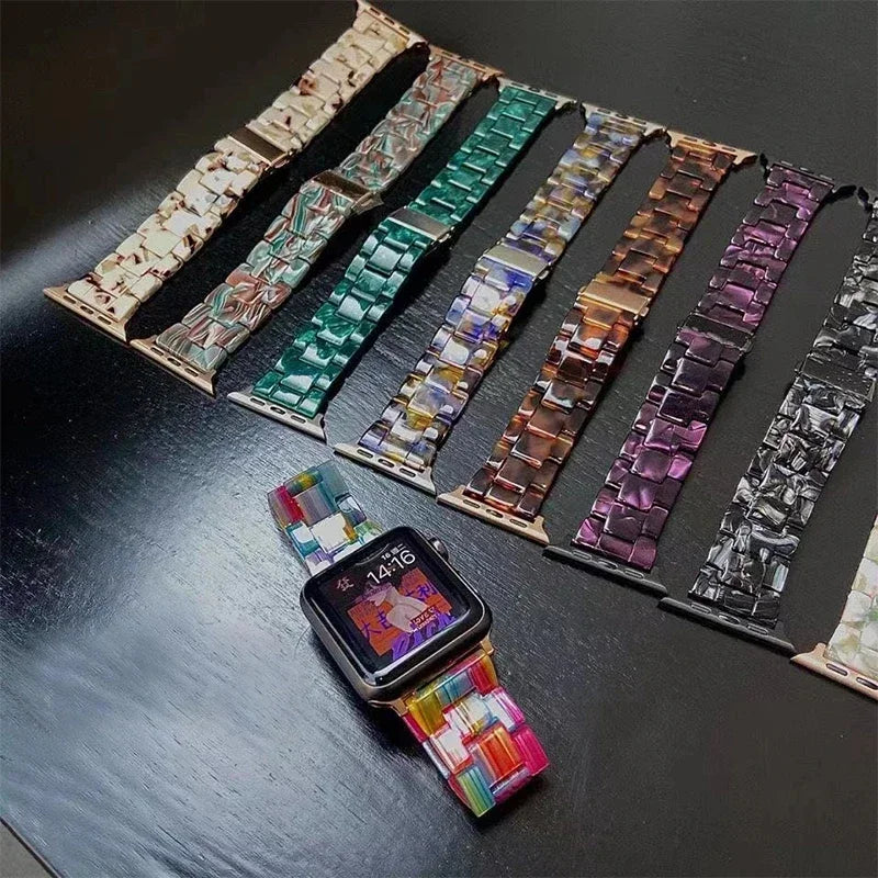 Resin Band for Apple Watch SCover Transparent