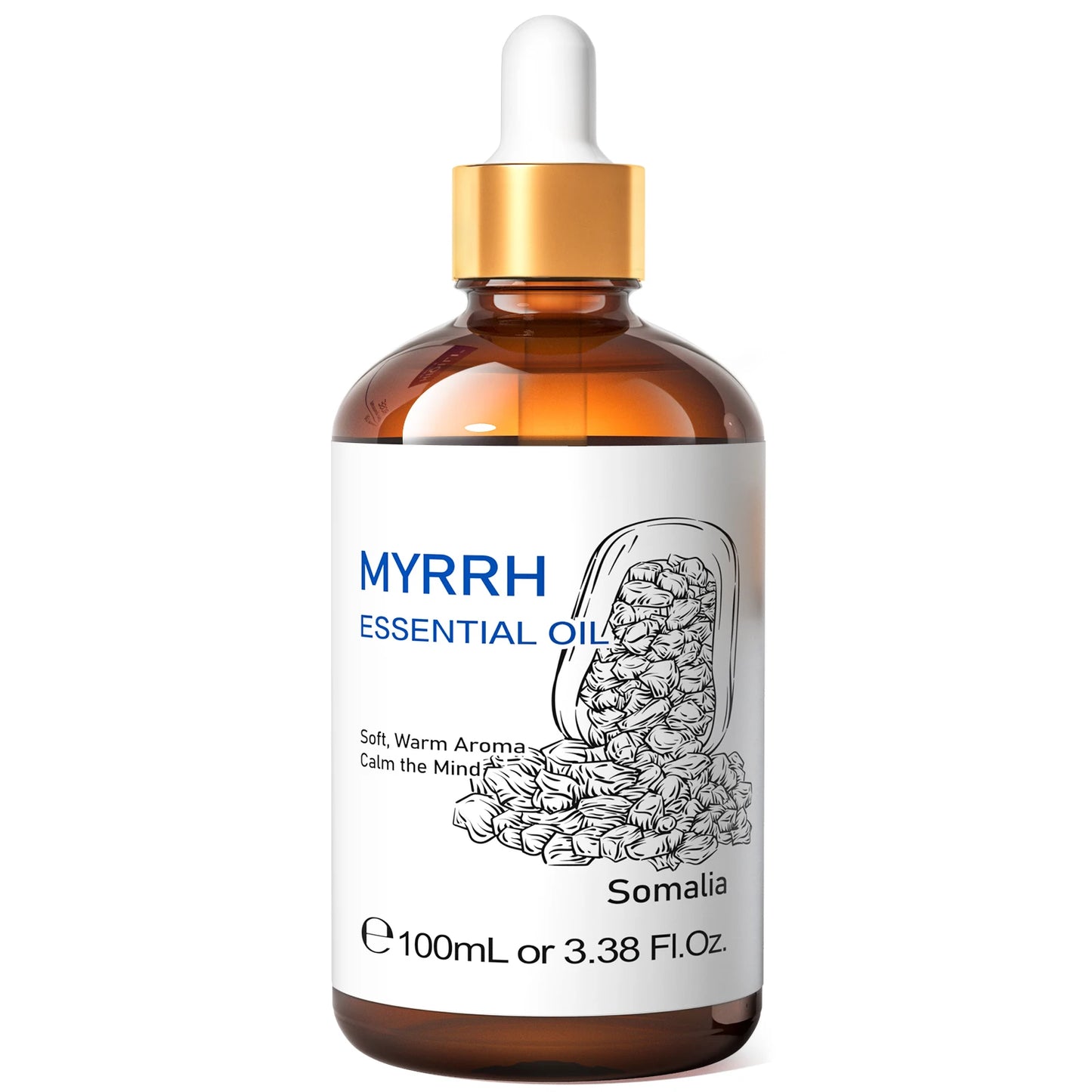 Myrrh Essential Oils,100% Pure Nature for Aromatherapy,