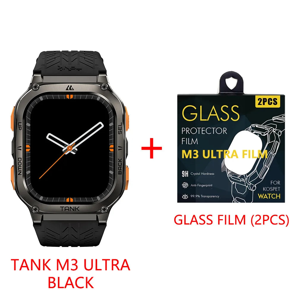 Ultra GPS Smart Watch For Men Compass Altimeter Barometric