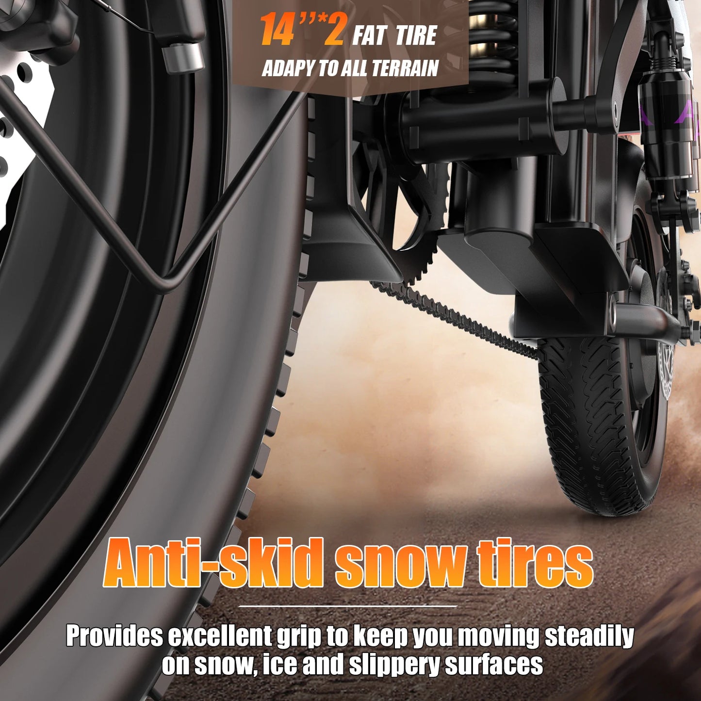 Electric Bike for Adults Teen-Folding Motor,Removable Battery