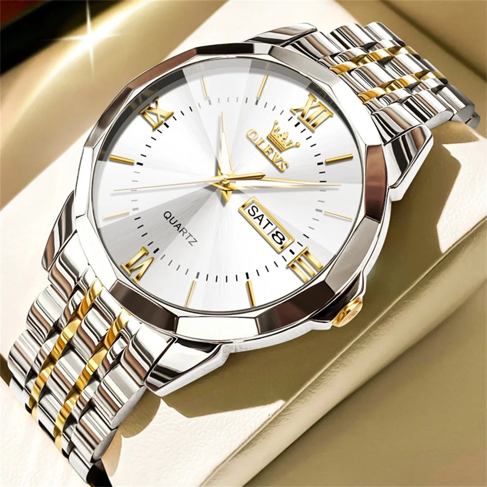 Men's Watches Causal Fashion Original Quartz Watch f