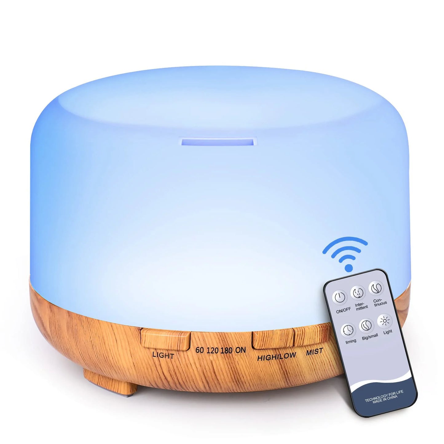 500 ML Aromatherapy Oil Diffuser, Auto Shut Off (