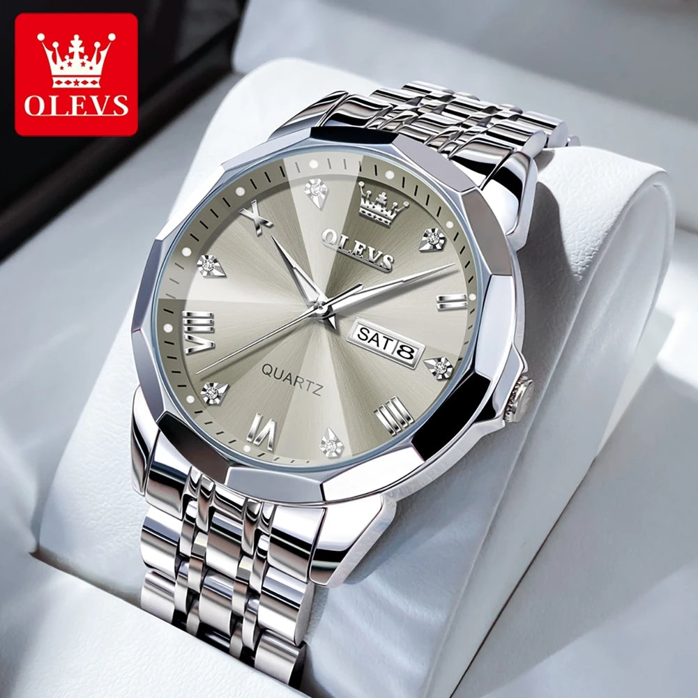 Men's Watches Causal Fashion Original Quartz Watch f