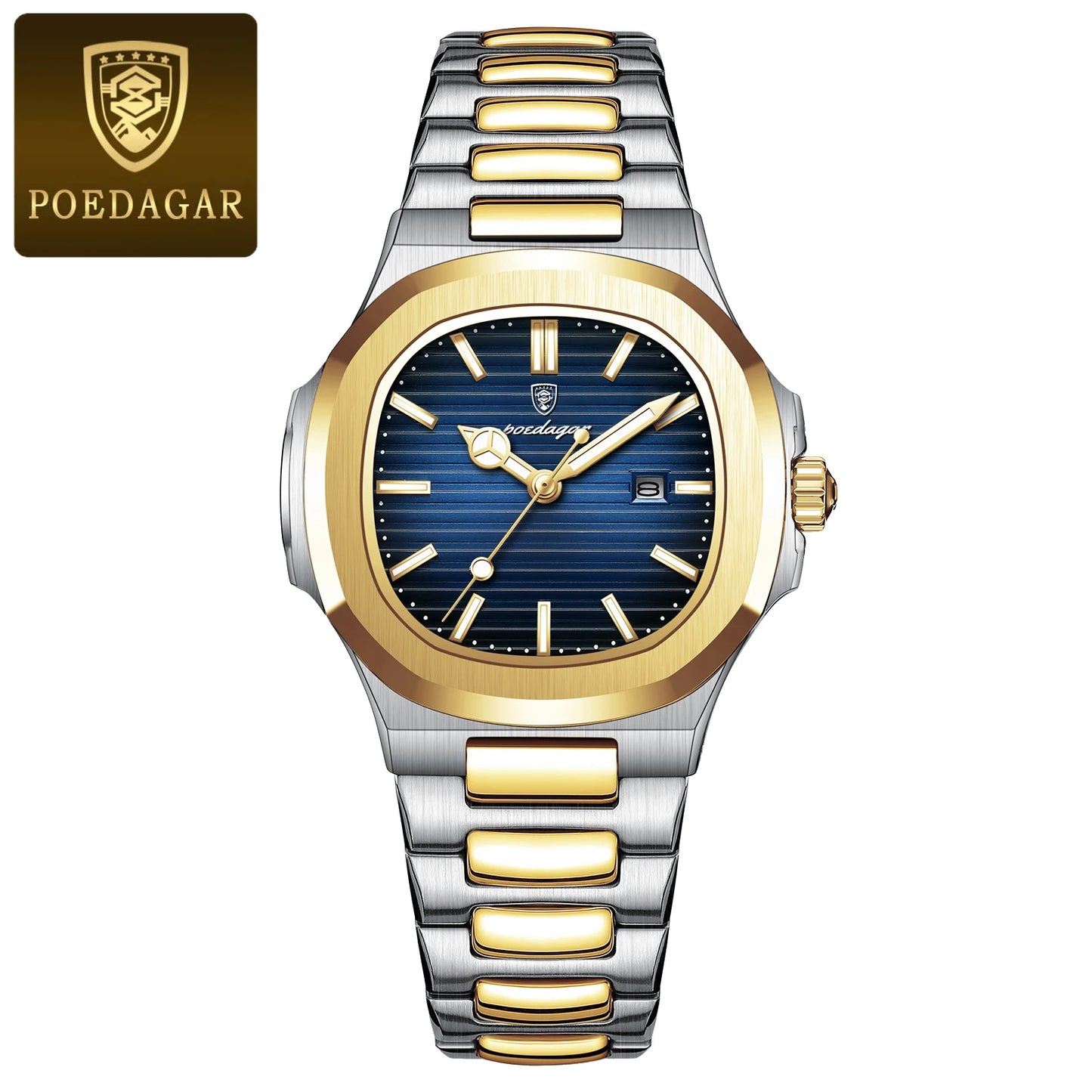 Luxury Square Watch for Woman Waterproof