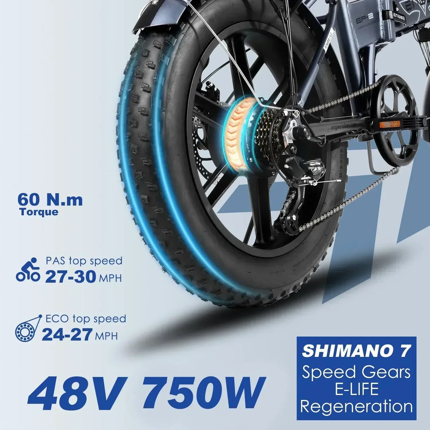 EBike 750 W Powerful Motor Lithium Battery