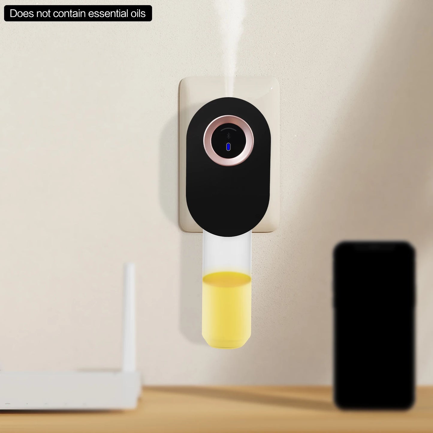 Smart Wall-Mounted Aroma Diffuser - Touch Screen & Bluetooth