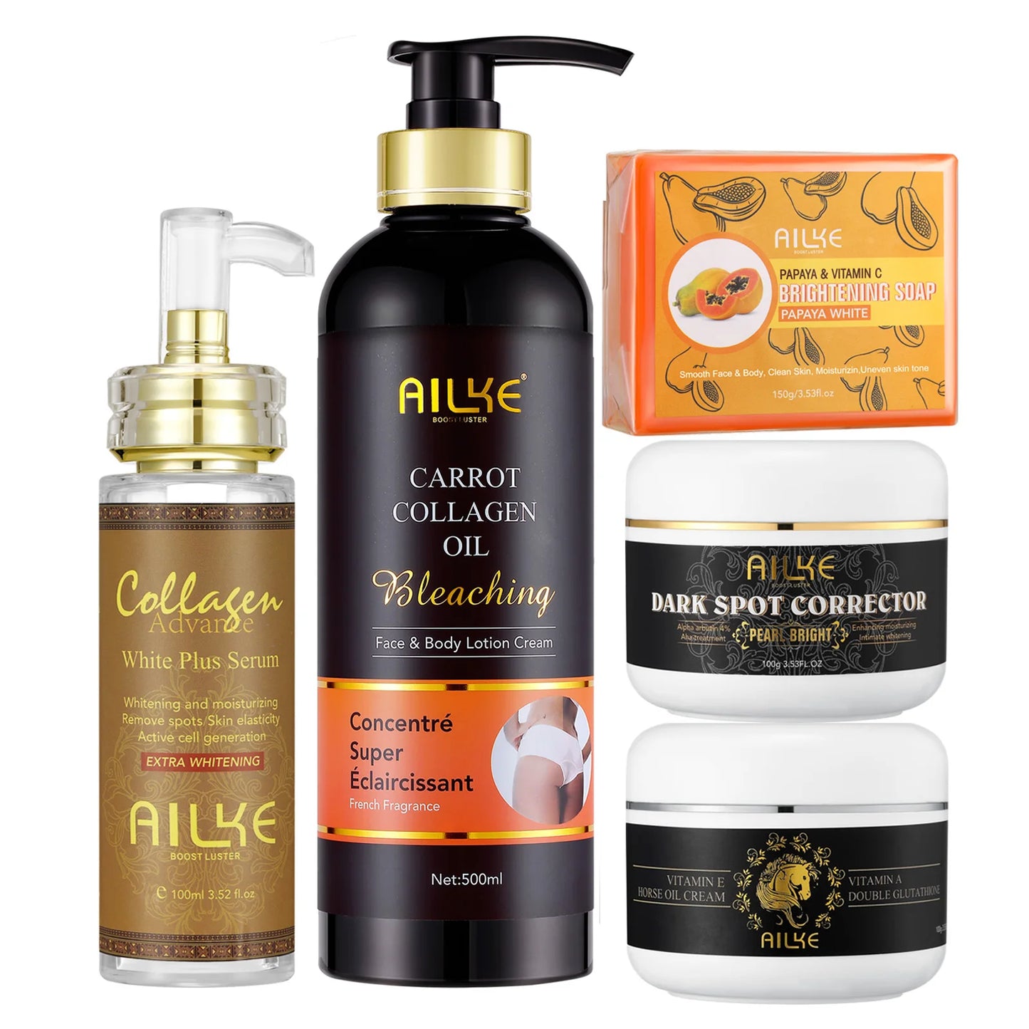 Collagen Women Skin Care Set, Moisturizing, Whitening,