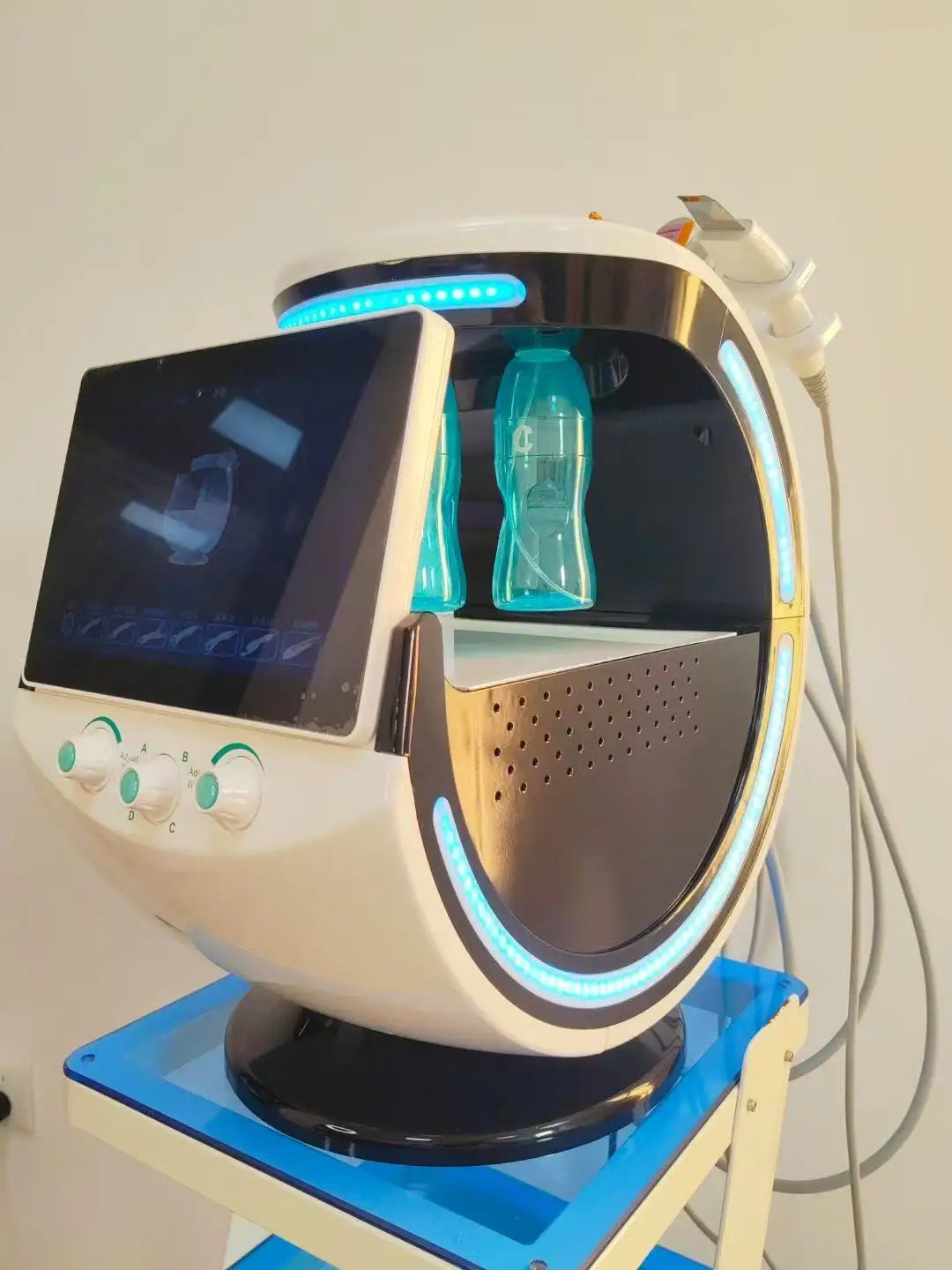 7 in 1 Smart Ice Blue Hydra-Oxygen Small Bubble Skin