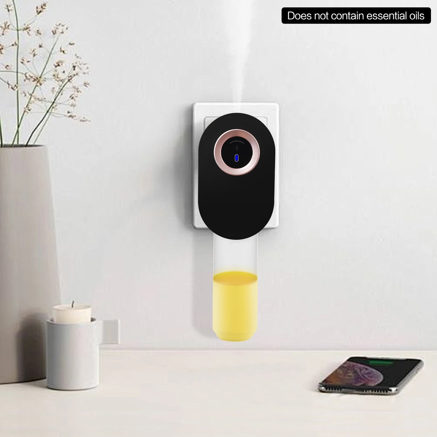 Smart Wall-Mounted Aroma Diffuser - Touch Screen & Bluetooth