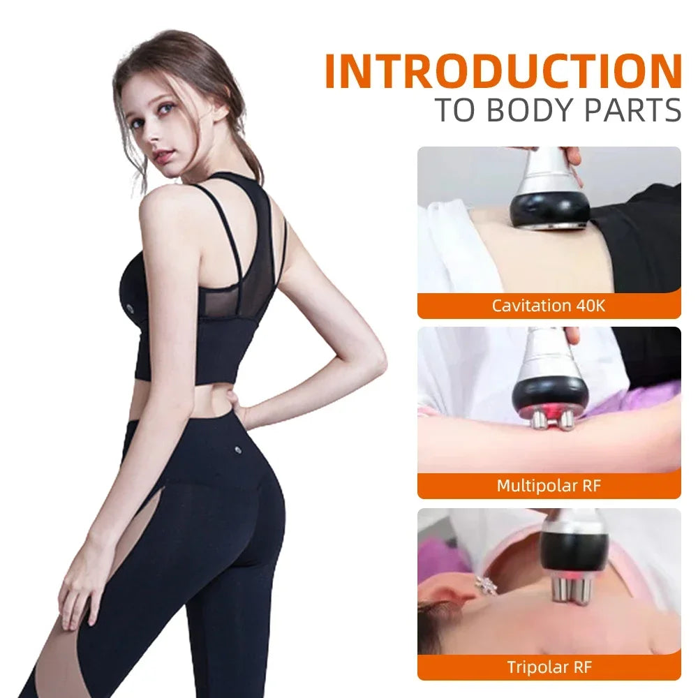 3-in-1 Vacuum 40 K Slimming Skin Tightening And Anti Wrinkle