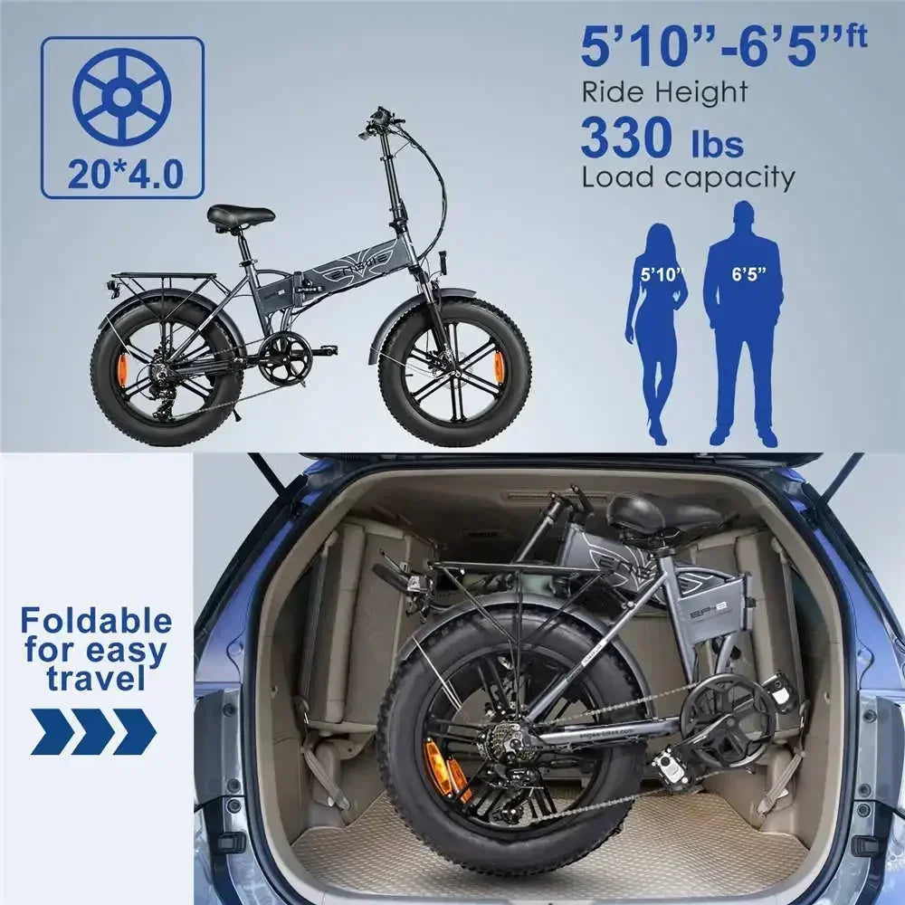 EBike 750 W Powerful Motor Lithium Battery