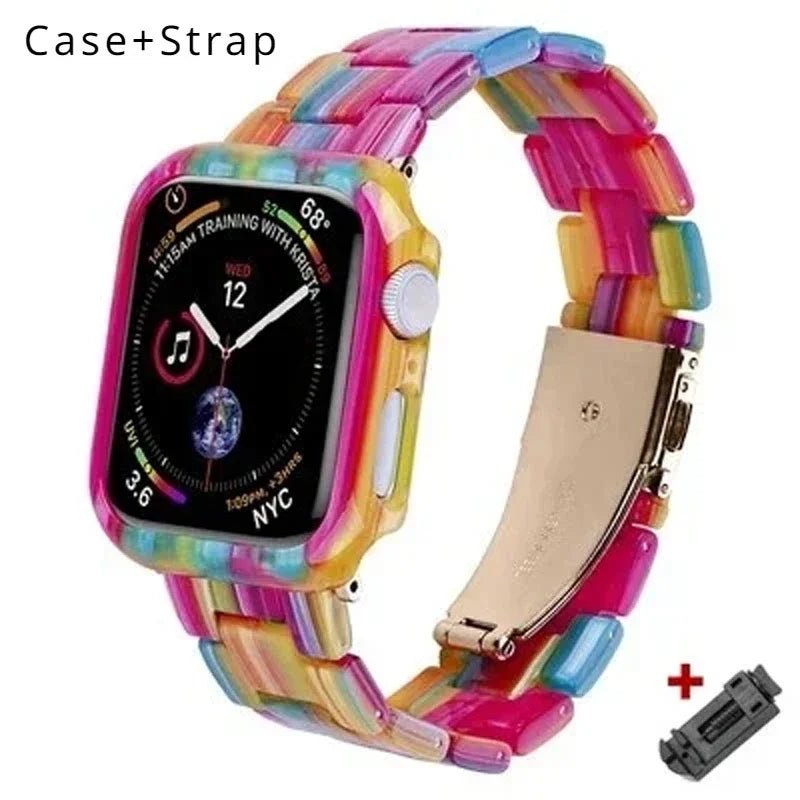 Resin Band for Apple Watch SCover Transparent