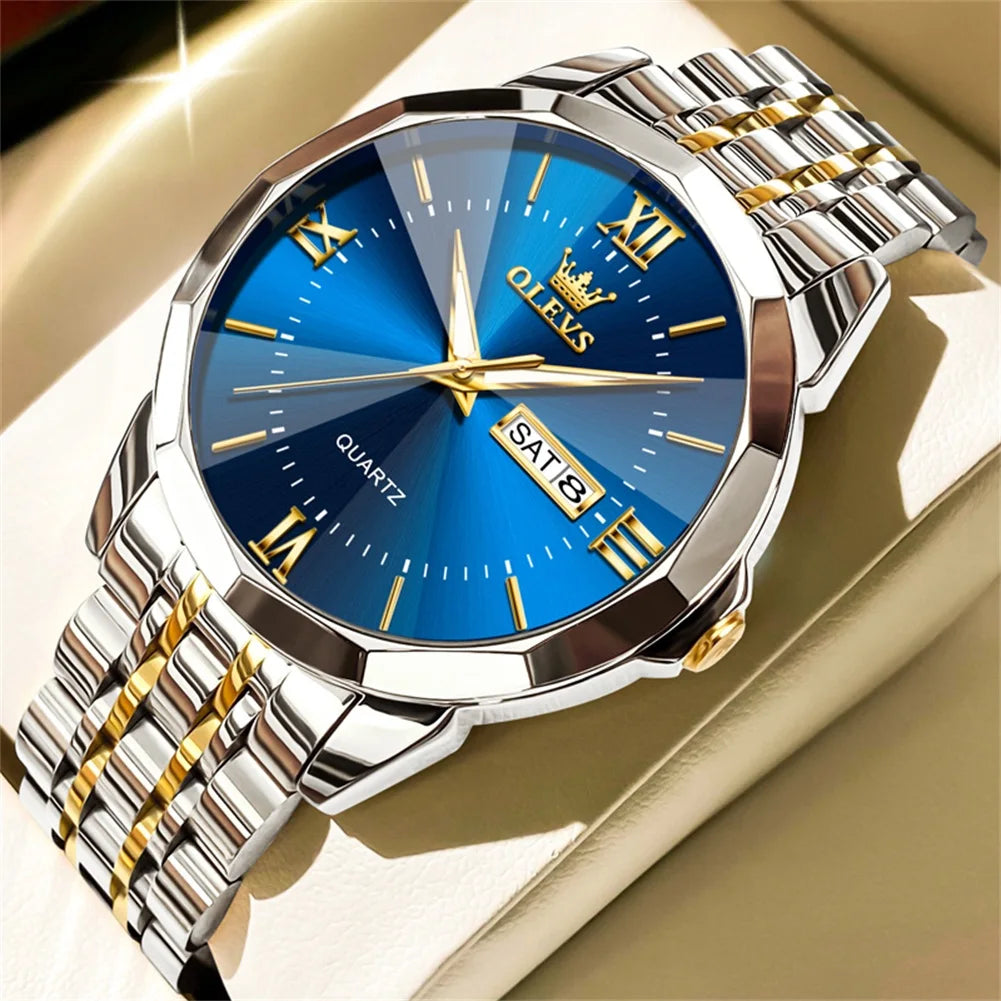 Men's Watches Causal Fashion Original Quartz Watch f