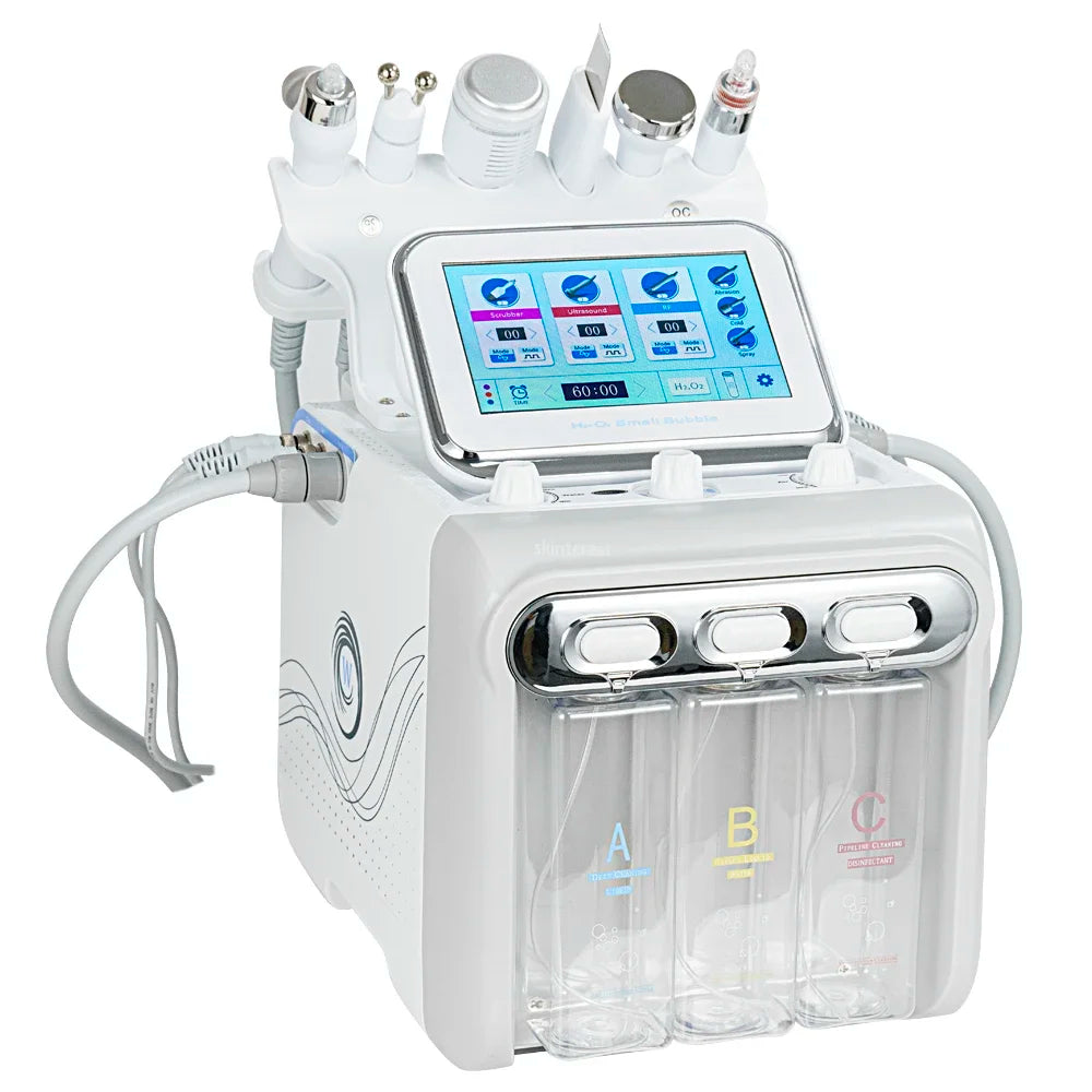 6 in 1 Facial Machine Hydra Aqua Deep Cleaning Skin Care Device