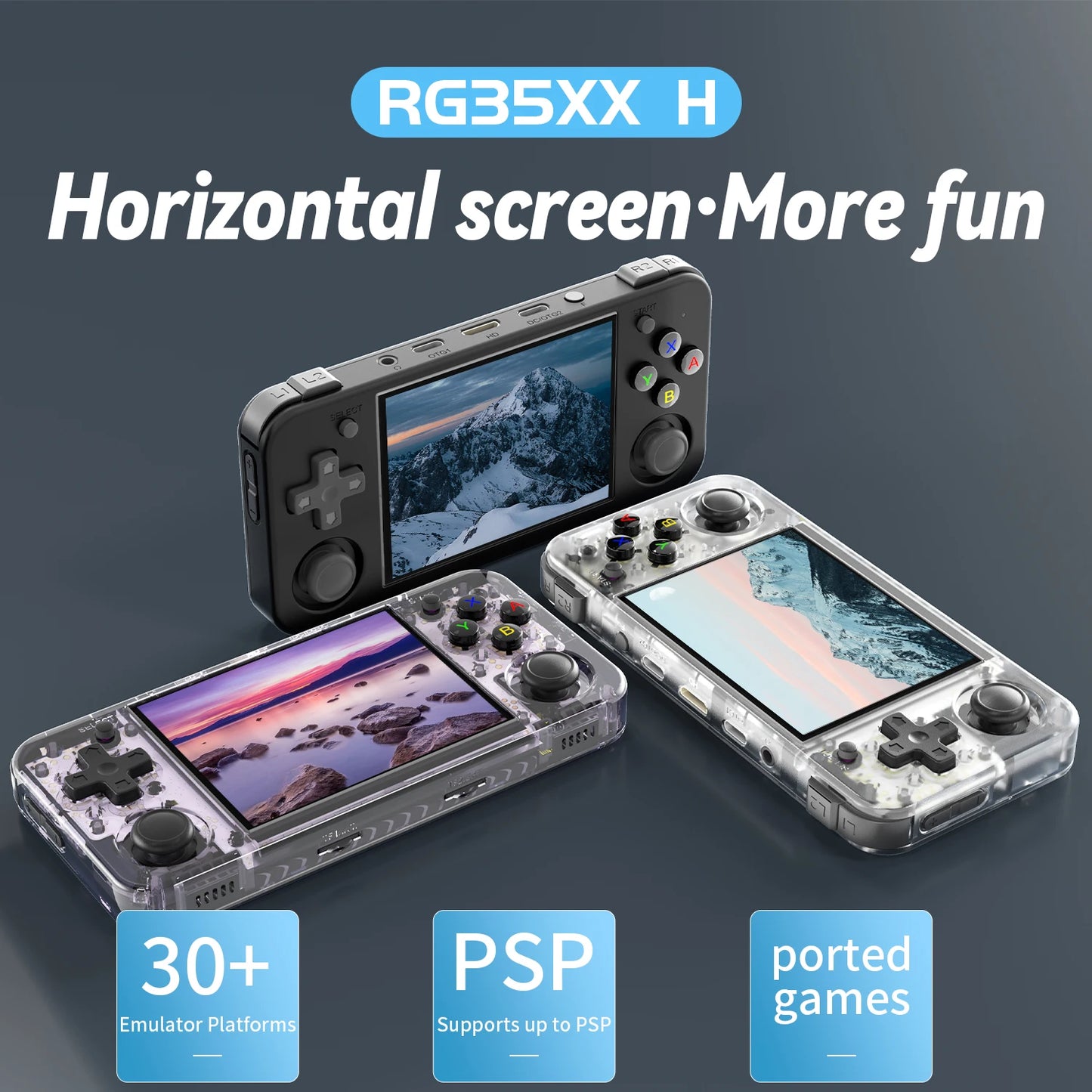 Handheld Game Console Screen Linux System