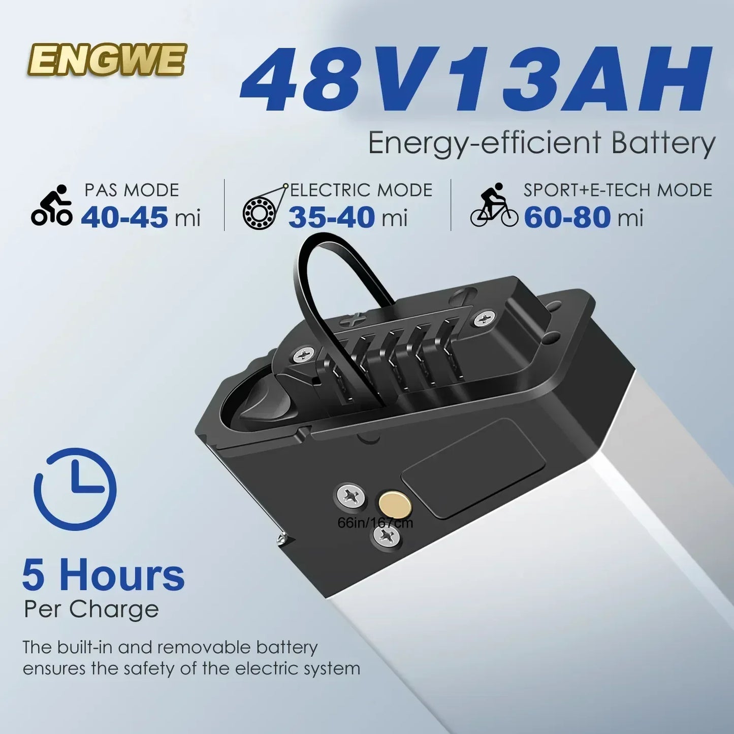 EBike 750 W Powerful Motor Lithium Battery