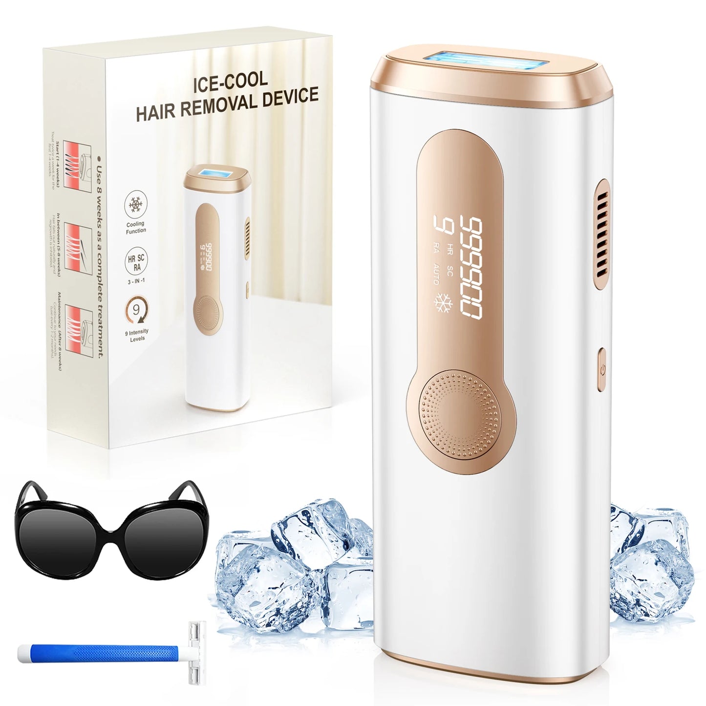 Flash Laser Epilator Hair Removal For Men and Women