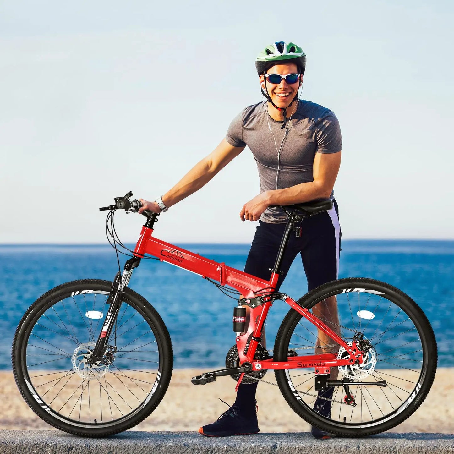 26'' Land Rover Mountain Bike - High Carbon Steel, 21,
