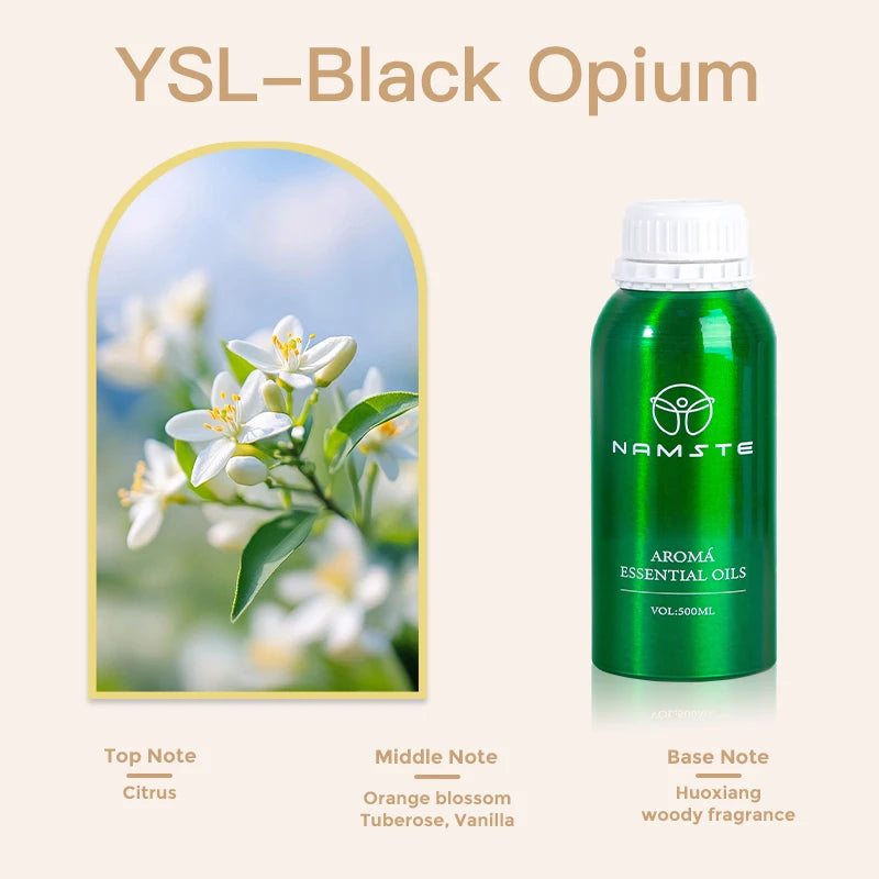 two pieces 500 ML wooden type essential oils home Fragrance