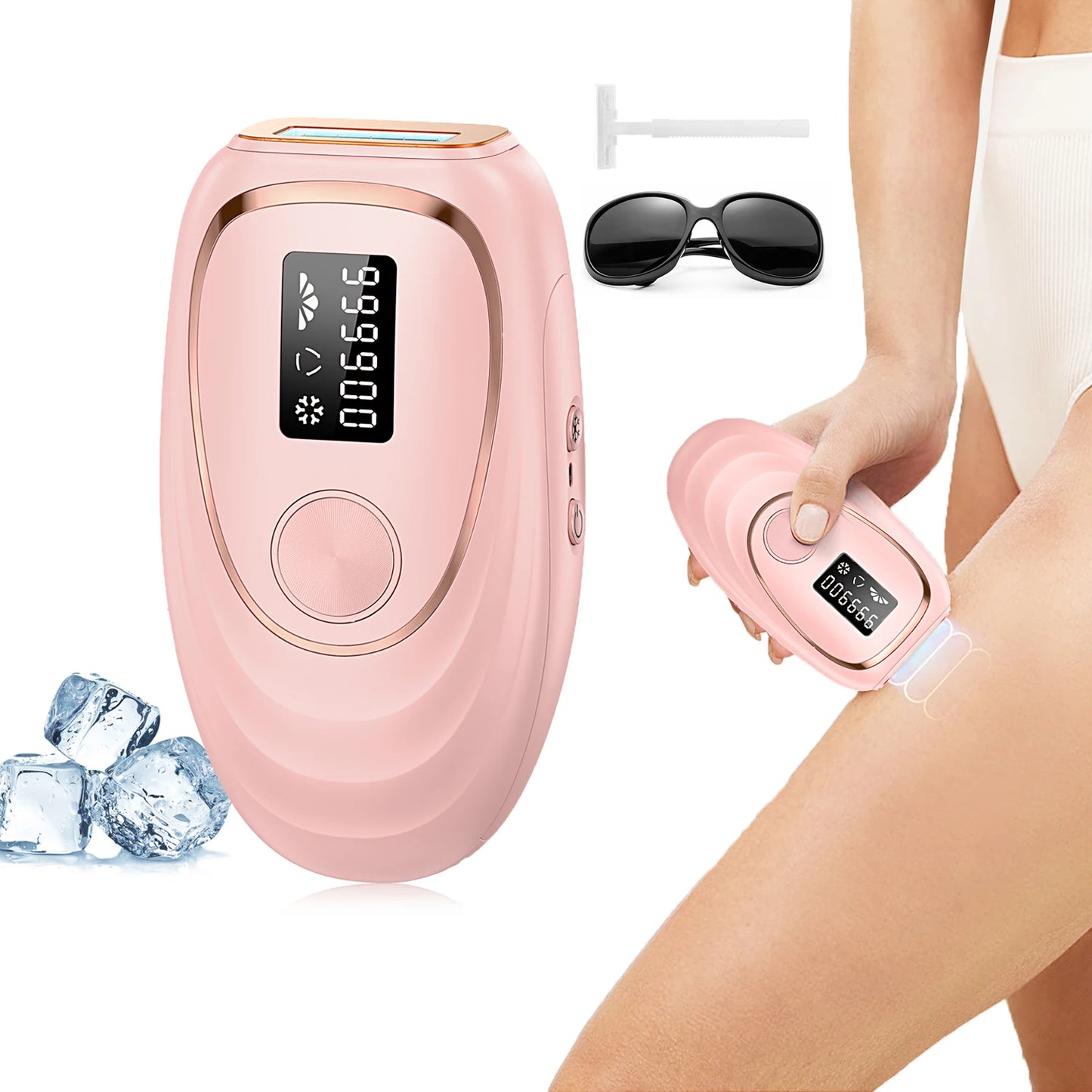 Painless Laser Epilator Women Shaver Permanent Hair Removal