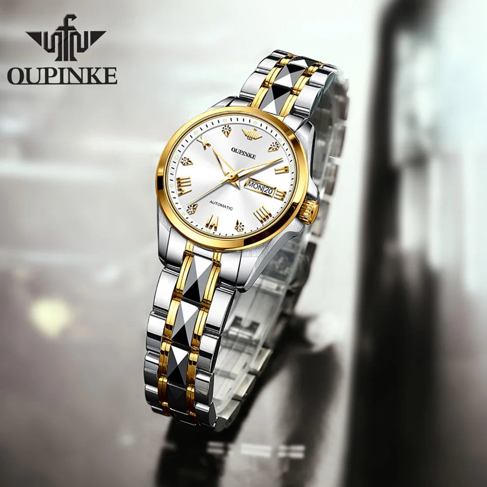 Ladies Watches Bracelet Set Box Automatic Mechanical