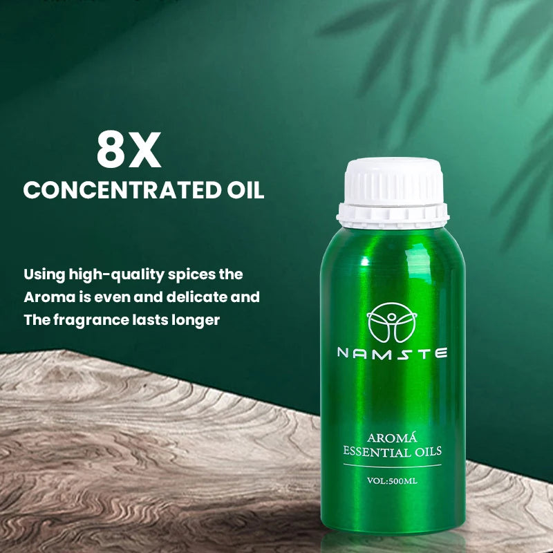 two pieces 500 ML wooden type essential oils home Fragrance