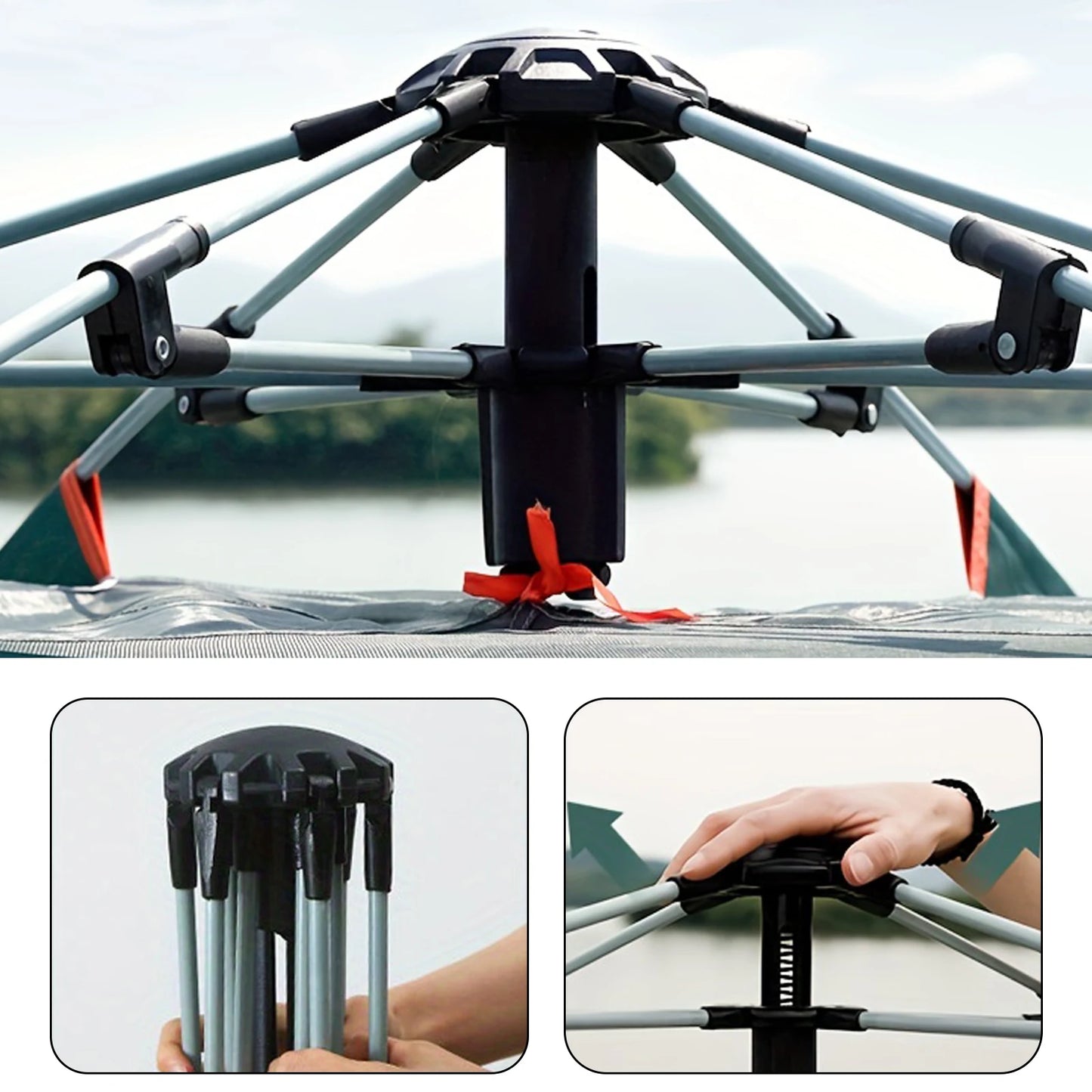 Pop up tents for camping waterproof Portable Windproof