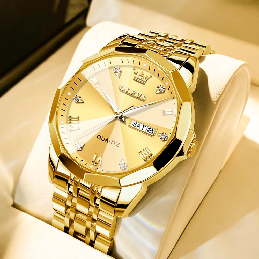 Men's Watches Causal Fashion Original Quartz Watch f