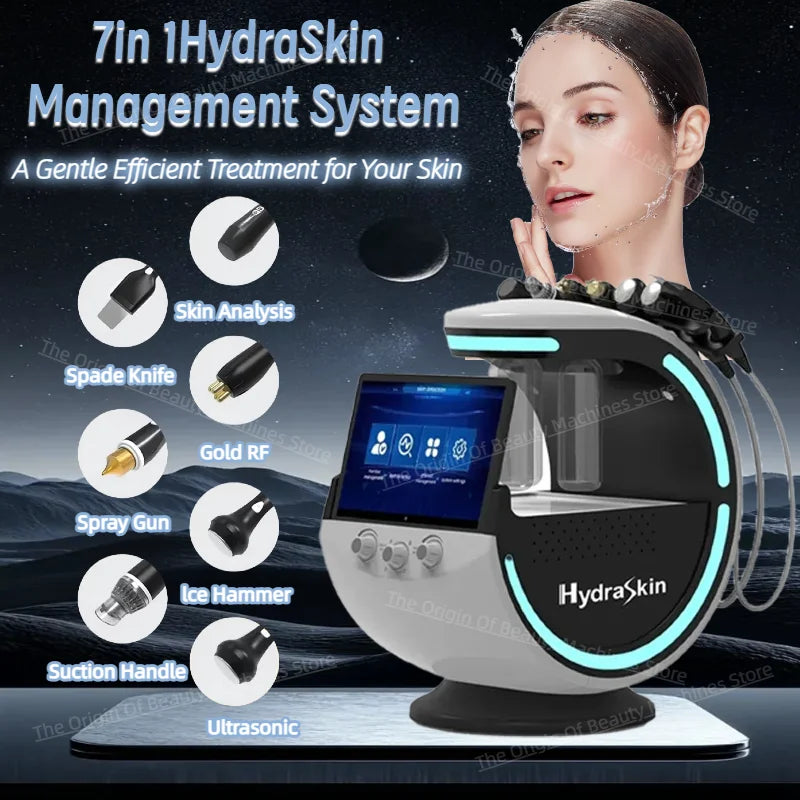 7 in 1 Smart Ice Blue Hydra-Oxygen Small Bubble Skin