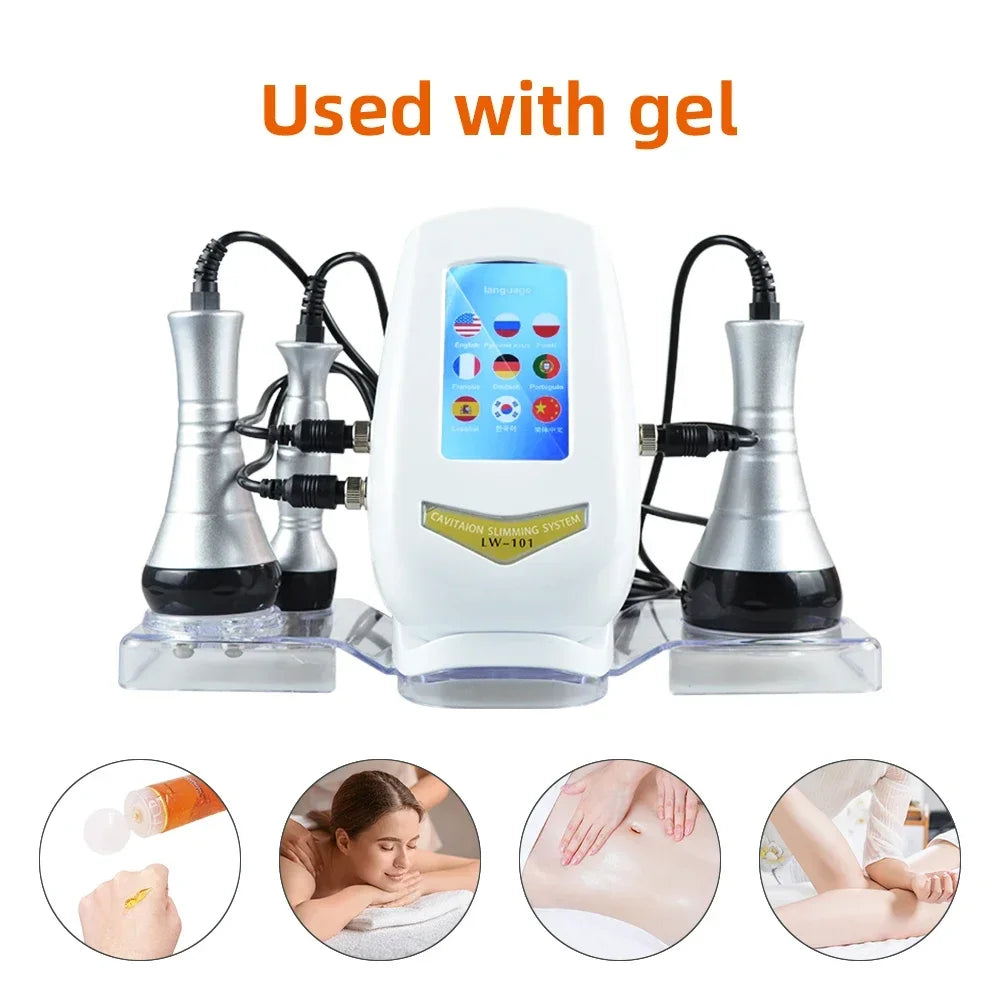 3-in-1 Vacuum 40 K Slimming Skin Tightening And Anti Wrinkle