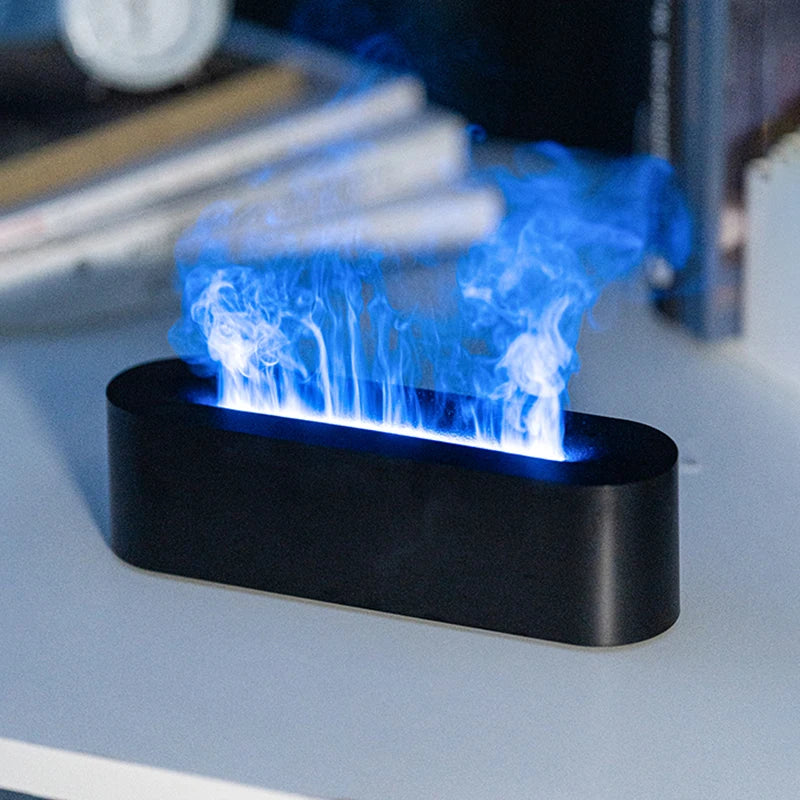 Essential Oil Aroma Diffuser Flame Air Humidifier