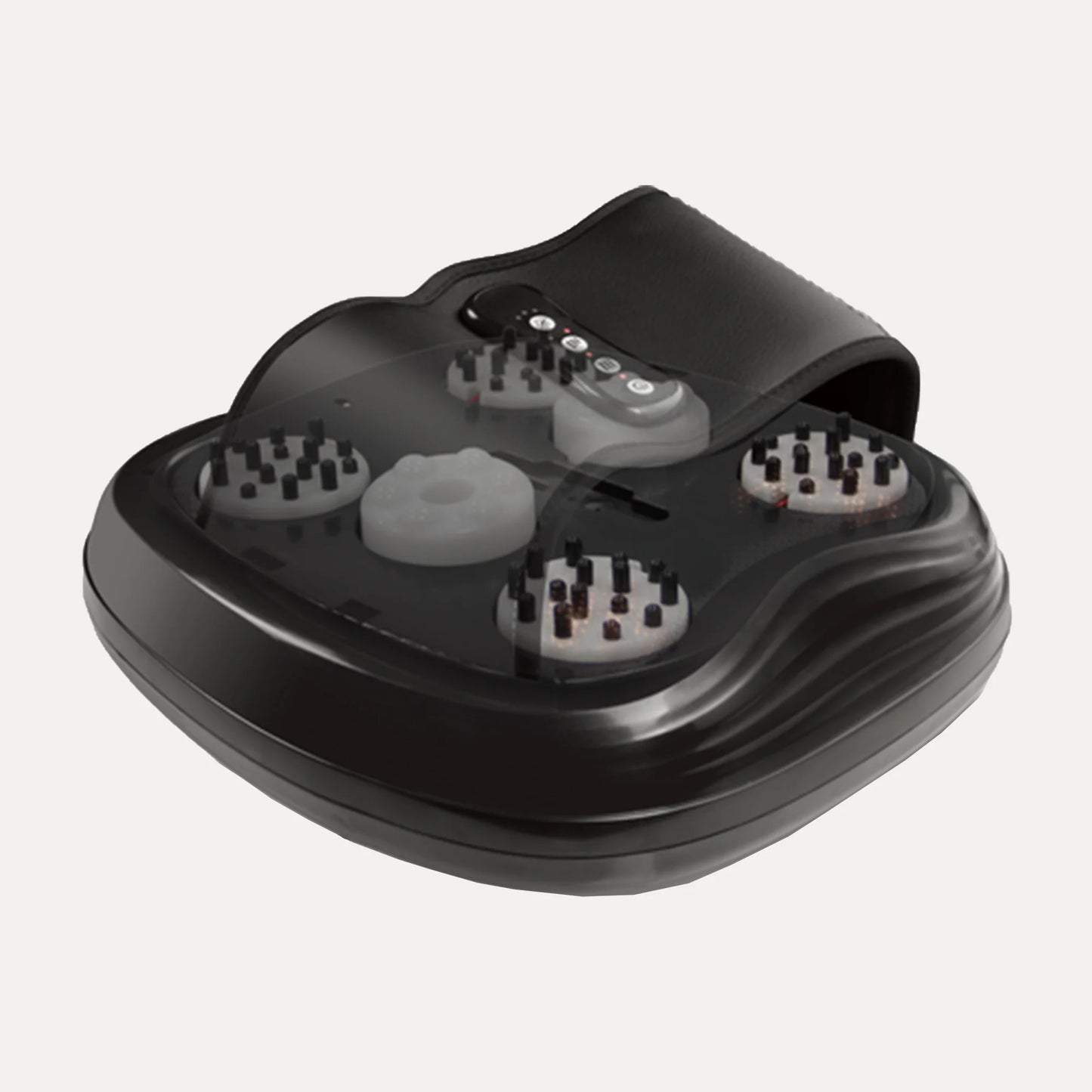 Electric Foot Massager With Roller Kneading Heat Therapy