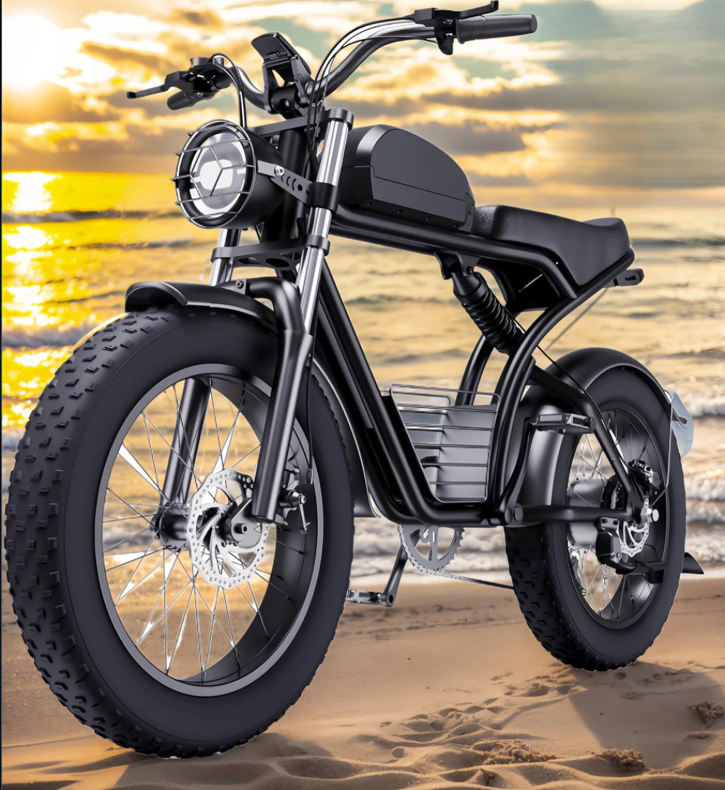 K7 Max ebike Adult 2000W electric bicycle with Dual Suspension,