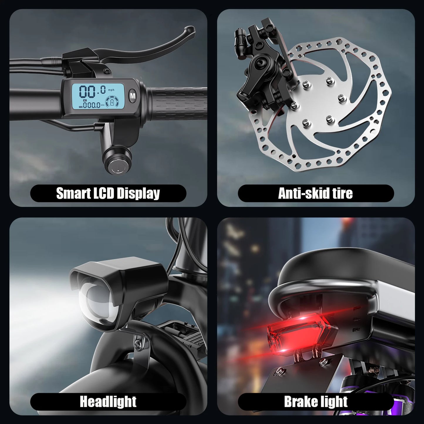 Removable Battery Motor Commuting E bikes for Women Men