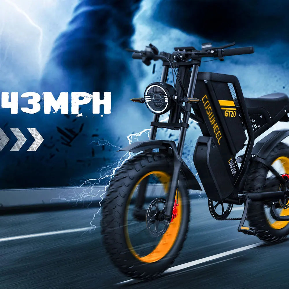 Electric bike  MAX Motorcycle 6 Dual Battery Mountain