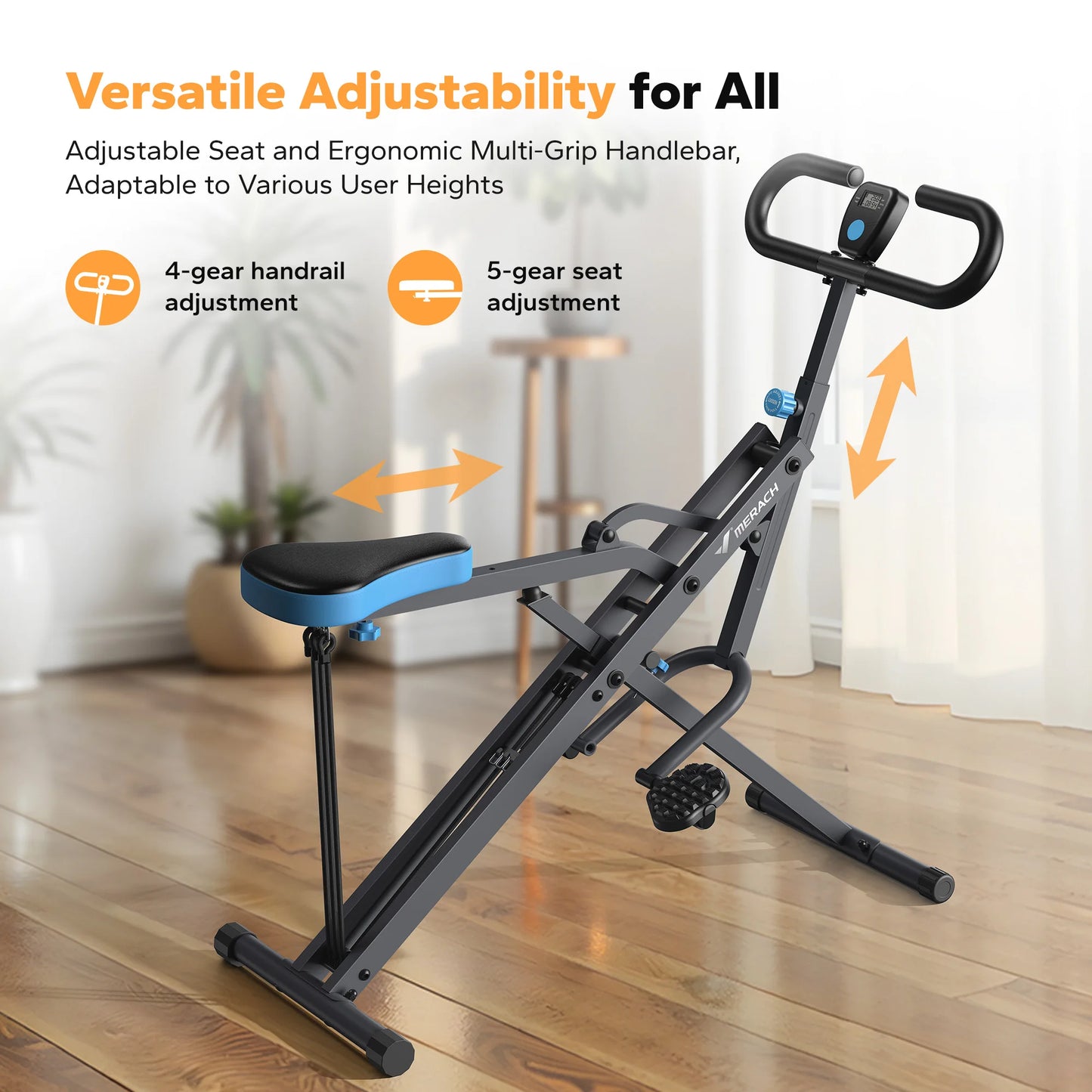 Squat Machine 2 in1 Squat Rowing Machine