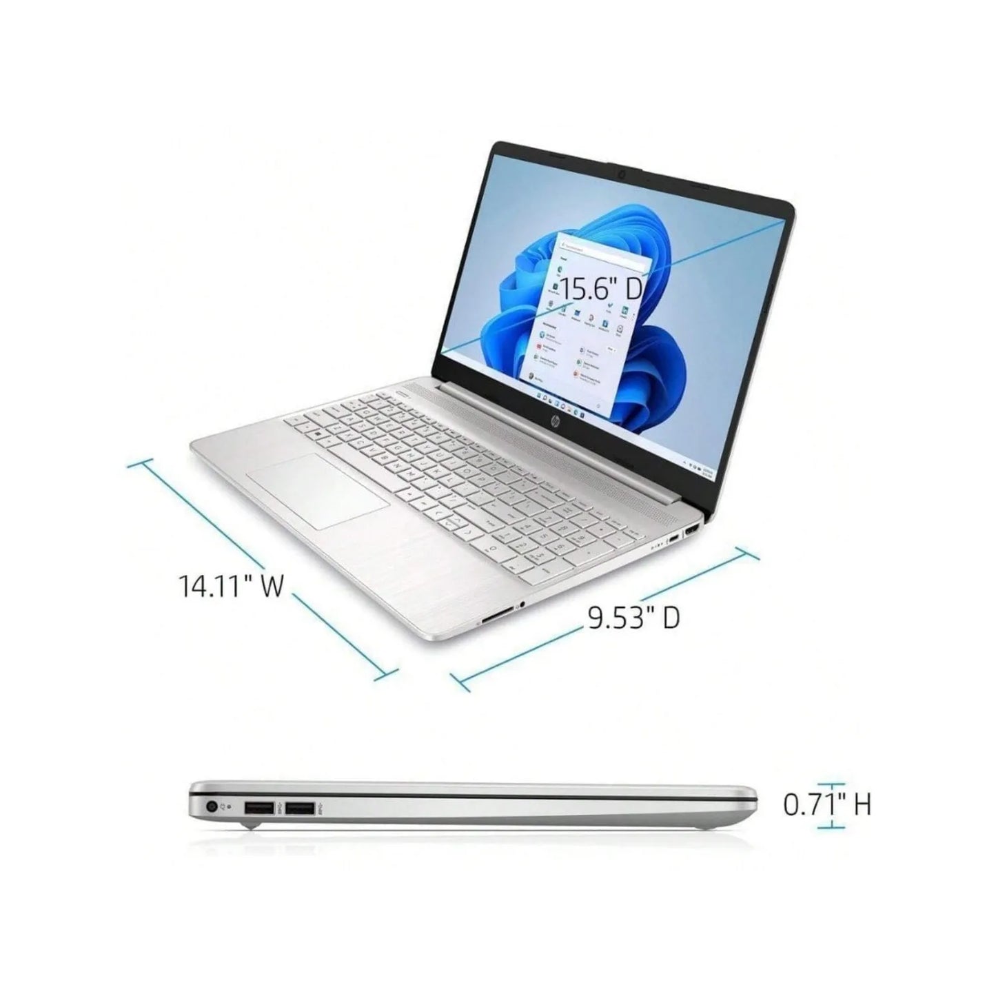 15.6" Touchscreen Laptop,Intel Core  Graphics,Windows 11